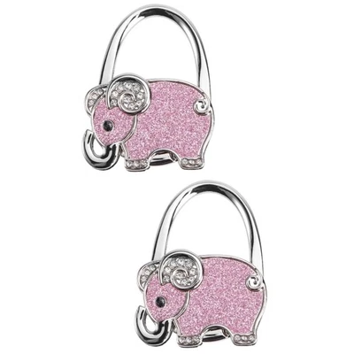  2 Pezzi Gancio per Borsa Appendere Borsetta Ganci per Porta Borse - Immagine 1 di 4