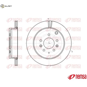2x BRAKE DISC 61237.10 FOR MAZDA L3-VDT 2.3L L5-VE 2.5L 4cyl CX-7 SUV 2.3L 4cyl - Picture 1 of 9