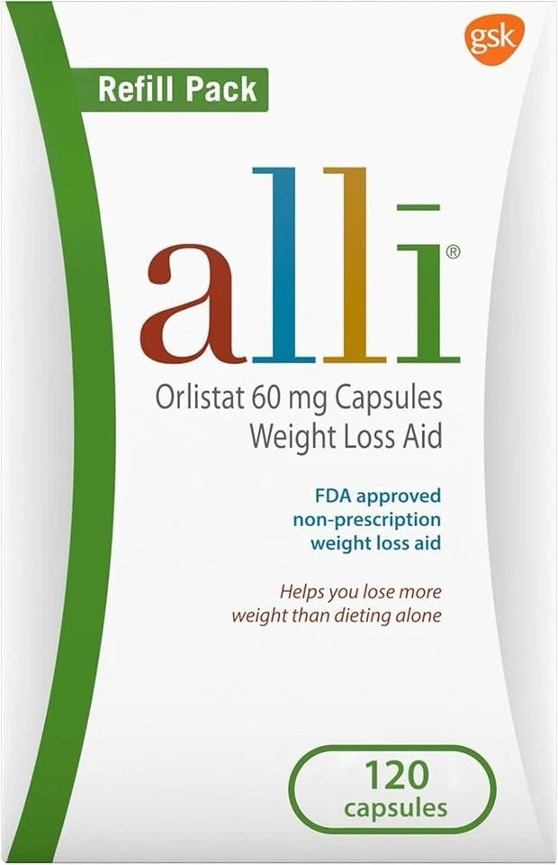 alli 60mg Weight Loss Pills - 120 Count
