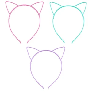 9 Pcs Hair Hoops for Kids Party Accessories Children Bands Cat Ear - Picture 1 of 12