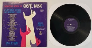 33 LP Vinyl Record, Various, Wonderful World Of Gospel, Fair Condition - Imagen 1 de 12