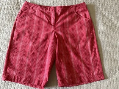 Bermudas chinas de golf IZOD Perform Cool elásticas delanteras planas 11” entrepierna talla 12 Foto 1 de 4
