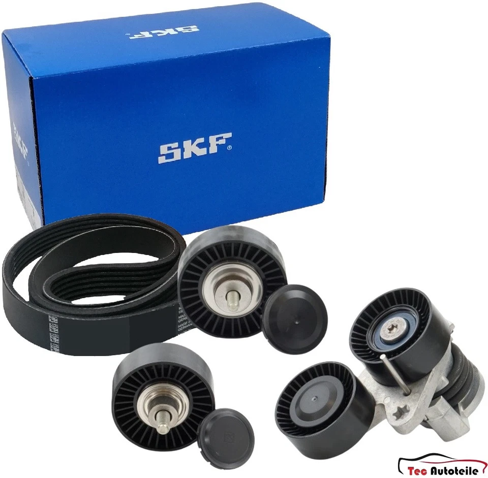 SKF Keilrippenriemensatz BMW 1er E88 E82 135i 3er E90 E93 E91 335i 3.0i - Bild 1 von 1