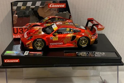 SLOT CAR CARRERA EVOLUTION 27820 PORSCHE 911 GT3 R #25 MACAO GP 2024 ABSOLUTE - Imagen 1 de 4