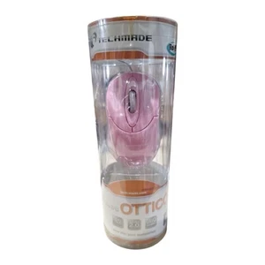 MINI MOUSE OTTICO USB TECHMADE ROSA - Zdjęcie 1 z 1
