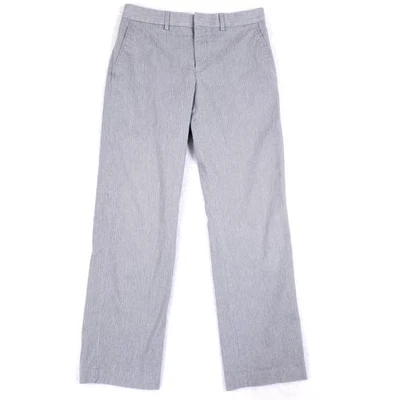 Pantalones de vestir Express Producer para hombre 30x29,5 gris a rayas mezcla de algodón Foto 1 de 4