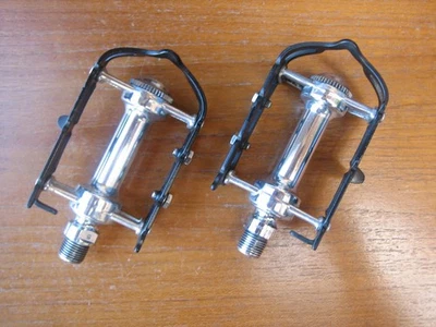 Campagnolo Superleggeri Super Record Estilo Pluma Acero Husillo Pedal-Pernos Campy Foto 1 de 4