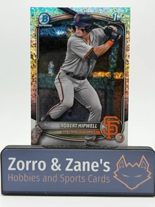 Robert Hipwell 2025 1st Bowman Chrome Mini-Diamond Refractor Giants #BCP-238 - Picture 1 of 2