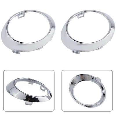 Trendy Pair Chrome Fog Light Bezel Ring Cover for W251 R320 - Image 1 of 4