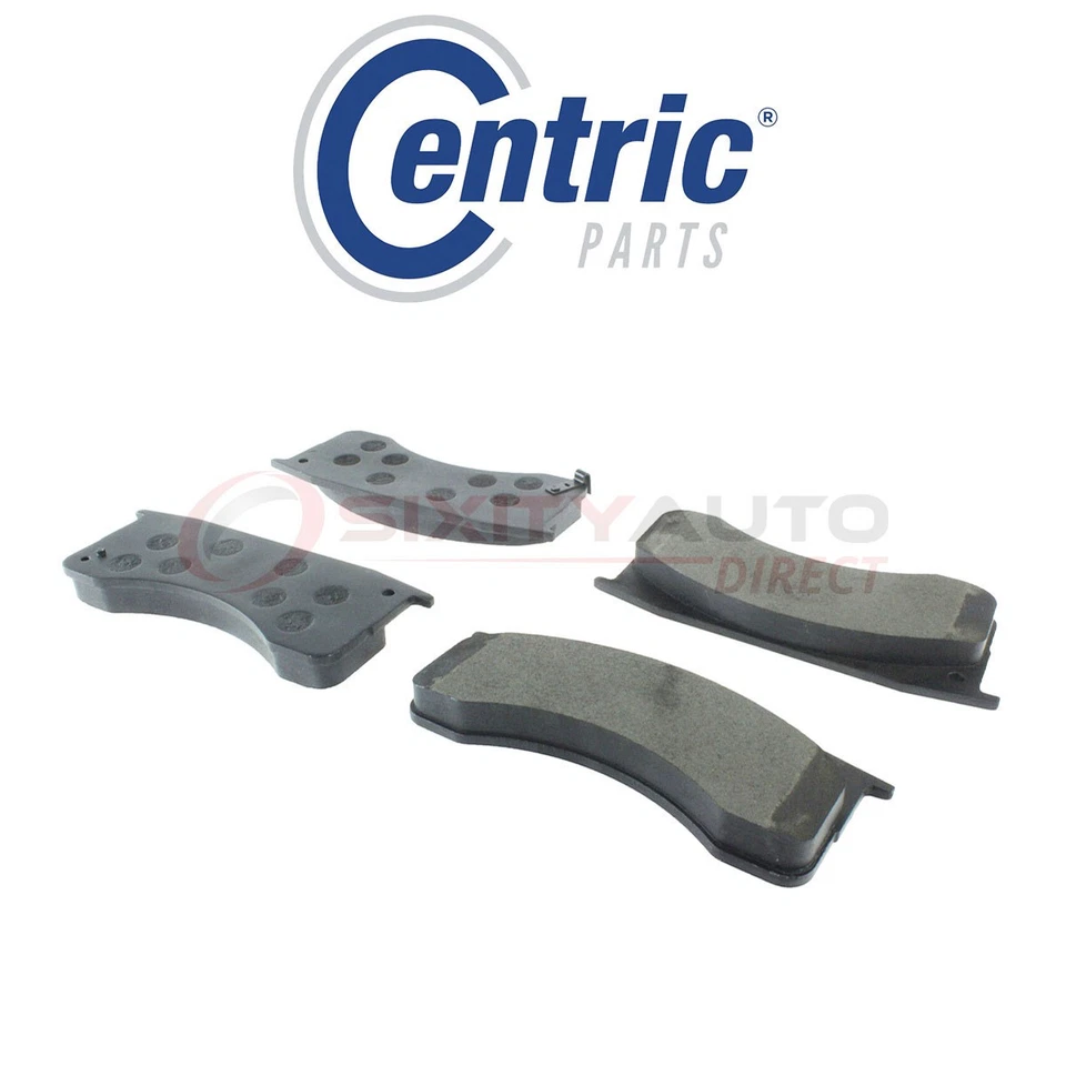Centric Posi Quiet Metallic Brake Pads w Shims for 1996-2009 Isuzu FVR 7.1L yw - Изображение 1 из 4