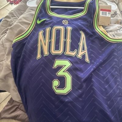 CJ McCollum New Orleans Pelicans 2024-25 City Edition Jersey Size Large - Image 1 of 4