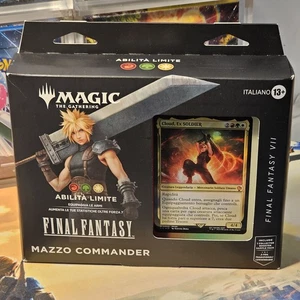 Final Fantasy Commander Deck ITA Magic the Gathering Limit Ability - Ff Vii - Picture 1 of 6