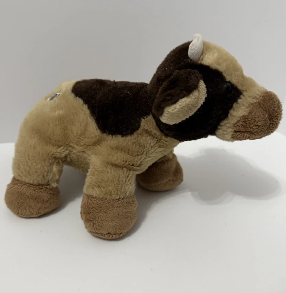 Webkinz Brown Cow HM197 Retired Ganz Plush Stuffed Animal NO CODE - Image 1 of 4