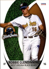 2018 West Virginia Black Bears Choice #9 Robbie Glendinning Perth Australia Card