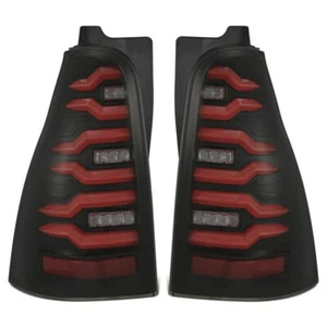 Feux arrière LED LUXX pour Toyota 4Runner 03-09 noir rouge lentille fumée séquentielle - Photo 1/20