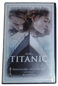 Titanic | mit Leonardo DiCaprio, Kate Winslet | VHS | 042101 | 188 Min. - Bild 1 von 4
