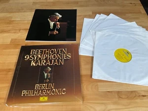 Beethoven edition 9 Symphonien Lp box set, Berlin Karajan Near Mint - Picture 1 of 4