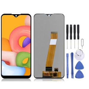 ORIGINAL LCD SCREEN SAMSUNG GALAXY A01 ECRAN DISPLAY PANTALLA SCHERMO TELA TOUCH - Photo 1 sur 8