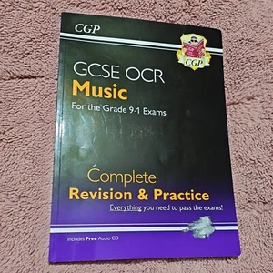 CGP GCSE OCR MUSIC - Revision & Practise Book & CD** - Picture 1 of 4