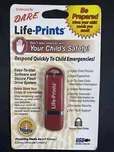 Life-Prints: Child ID, Medical Records, and Secure Document Storage - USB Disney - Picture 1 of 2