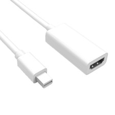 For Apple MacBook Air Pro iMac Mini Display Port DP To HDMI Cable Adapter Cord