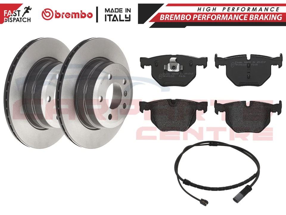 PARA BMW X5 F15 F85 X6 F16 13-19 SENSOR DE PASTILHAS DE DISCOS DE FREIO TRASEIRO BREMBO 320mm - Imagem 1 de 1