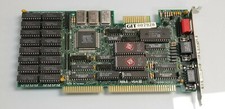Trident 8800C ISA 16 512KB VGA Video Card for DOS Retro Gaming used working #T40