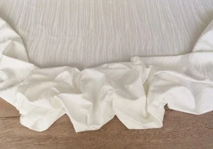 Stoff Meterware Satin elegant weiß (Zephyr Col. 11) - Bild 1 von 1