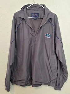 Chaqueta deportiva Pullover Champs 1/4 cremallera cortavientos para hombre talla XL gris Florida Gators - Imagen 1 de 6
