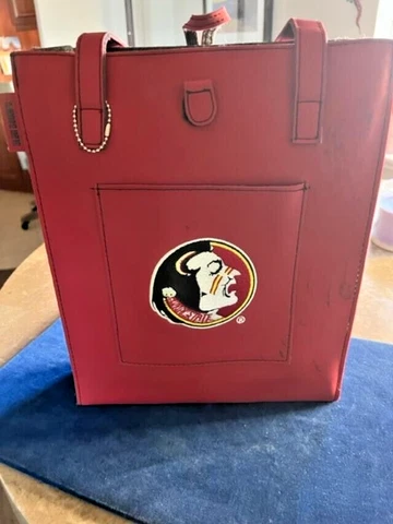 FSU Florida State Seminoles Embroidered Game Purse Handbag - Used Cover