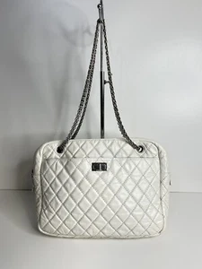 Chanel Quilted 2.55 Chain Shoulder Bag Leather - Picture 1 of 16