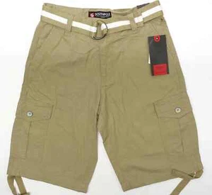 Southpole Ripstop Cargo Shorts Boys Size 10 Canvas Belt Lightweight Cotton NWT - Picture 1 of 2