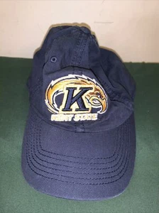 Kent State University Golden Flashes Baseball Cap Blue Hat Adjustable - Picture 1 of 3