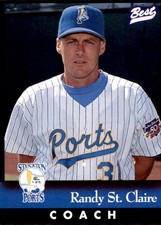 1997 Stockton Ports Best #27 Randy S. Claire Pitching Coach - NM Baseball Card