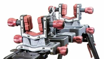 Tornillo de banco para pistola con soporte mira de limpieza ajuste reparaciones y mantenimiento paquete plegable Foto 1 de 3