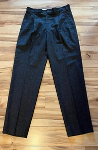 Vintage Damen Gr. 34 Bundfaltenhose Hose Schurwolle Hi Rise Canadian Zazu 1977 - Bild 1 von 10