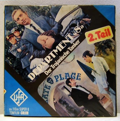 UfA 214-1, Super 8 Color Ton-Film, 110 m, Department S, Der Trojanische Tanker 2 - Bild 1 von 3