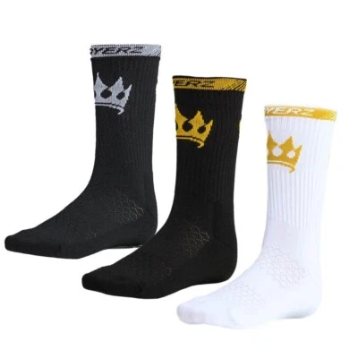 Adult Boxing Socks Playerz Logo Sports Socks Unisex Performance Socks 6-1 1 UK - Image 1 of 4