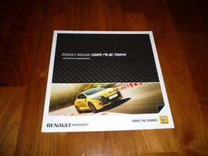 Renault Megane Coupe R.S. TROPHY Prospekt 08/2011 - Picture 1 of 1
