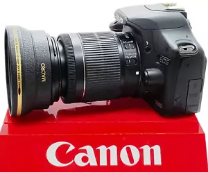 Wide Angle FISHEYE Macro Lens For Canon Rebel T2i XSI T3 T3i T5I for 18-55 HD4 - Picture 1 of 10
