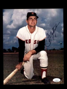 Carl Yastrzemski JSA Coa Signed 8x10 Photo Autographed Red Sox - Picture 1 of 3