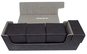 Bandeja magnética premium Docsmagic.de caja larga negra mediana + 3 cajas abatibles - negra - Imagen 1 de 9