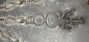 Vintage 12” Rubber Spin Casting Mold Grape Maple Type Leaf Pendant Key Chain Fob - Picture 1 of 12