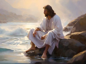 Jesus Christian Religious Home Decor Wall Art Canvas Prints Oil Painting 215 - Picture 1 of 5