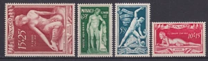 Monaco 1948, Air Mail set, Ancient Sculptures, # 28/31 VF MNH** (DAU) - Picture 1 of 1