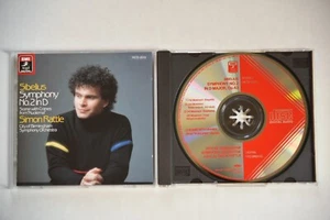 EMI HCD-2015 SIBELIUS SYMPHONY NO.2 RATTLE EARLY JAPAN RED TRIANGLE CD - Picture 1 of 1