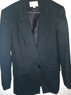 Blazer JH COLECCIONABLES NEGRO 100% LANA TALLA 6 Foto 1 de 4