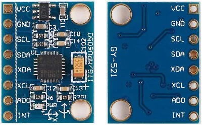 VERDE UNICO-PULITO-POWER Modulo GY-521 MPU-6050 | Giroscopio e accelerometro a 3 assi per Arduino