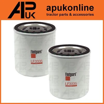 2x Spin on Type Engine Oil Filter Element Cartridge for JCB 1CX Backhoe Loader - Image 1 of 2