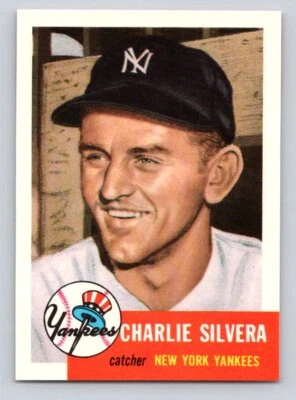 1991 Topps Archives The Ultimate 1953 Set   #242 Charlie Silvera FREE SHIPPING! - Image 1 of 2